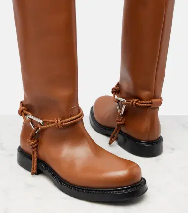 Bottega Veneta James leather knee-high boots | Thumbnail 3