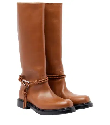 Bottega Veneta James leather knee-high boots | Thumbnail 1