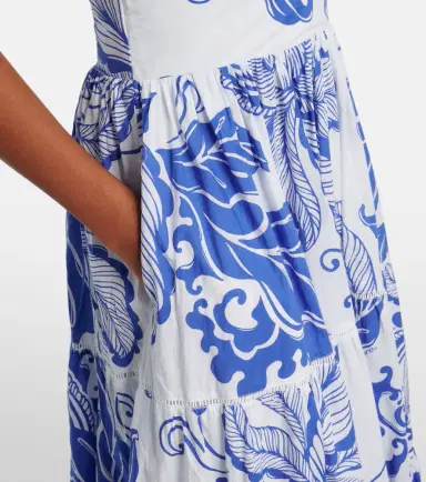 Poupette St Barth Milena printed cotton maxi dress | Thumbnail 3