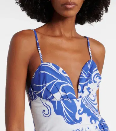 Poupette St Barth Milena printed cotton maxi dress | Thumbnail 5