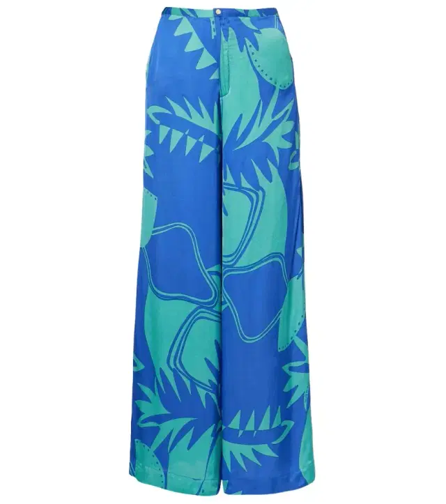Poupette St Barth Clea printed wide-leg pants