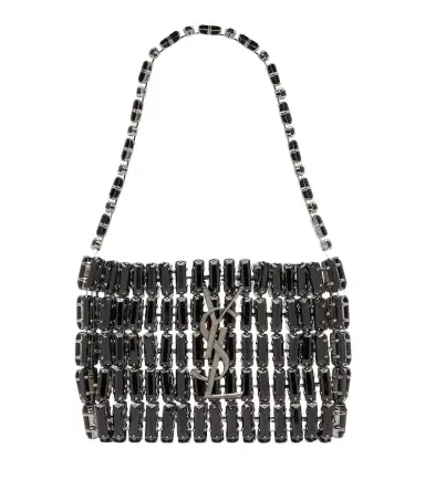 Saint Laurent Cassandre Micro embellished top-handle bag | Thumbnail 1