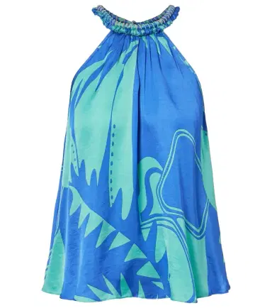 Poupette St Barth Cleo printed top | Thumbnail 1