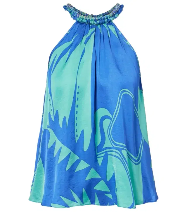 Cleo printed top