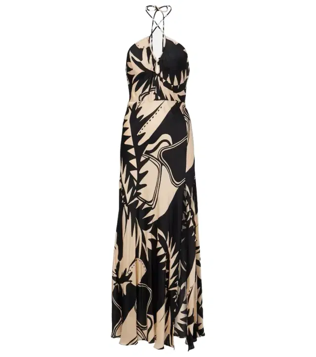 Stella printed maxi dress