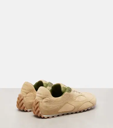Bottega Veneta Orbit Flash suede-trimmed sneakers | Thumbnail 2