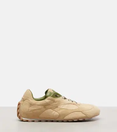 Bottega Veneta Orbit Flash suede-trimmed sneakers | Thumbnail 3