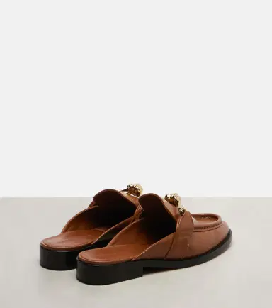 Bottega Veneta Astaire Knot leather mules | Thumbnail 2