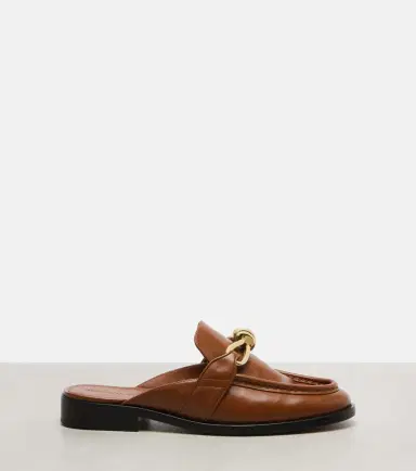 Bottega Veneta Astaire Knot leather mules | Thumbnail 3