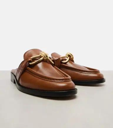 Bottega Veneta Astaire Knot leather mules | Thumbnail 4