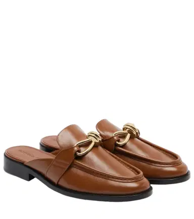 Bottega Veneta Astaire Knot leather mules | Thumbnail 1