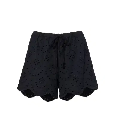 Poupette St Barth Cruse broderie anglaise cotton shorts | Thumbnail 1