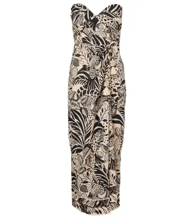 Poupette St Barth Collina printed cotton midi dress | Thumbnail 1 Poupette St Barth Collina printed cotton midi dress | Thumbnail 1