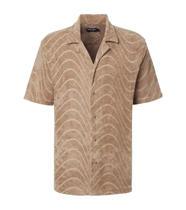 Frescobol Carioca Cotton-blend bowling shirt