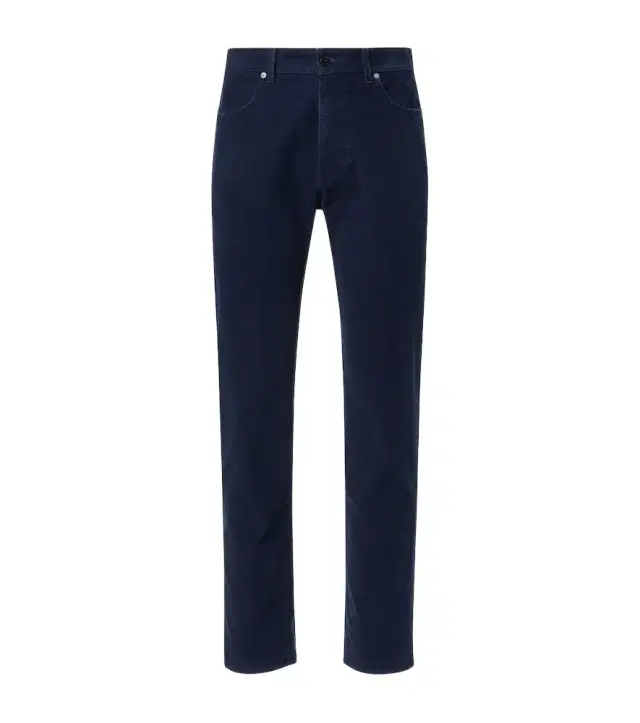 Stone Island Mid-rise cotton corduroy slim jeans
