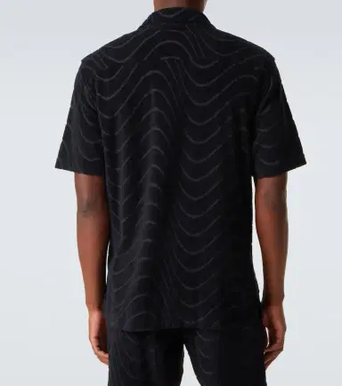 Frescobol Carioca Embroidered cotton-blend terry shirt | Thumbnail 5 Frescobol Carioca Embroidered cotton-blend terry shirt | Thumbnail 5