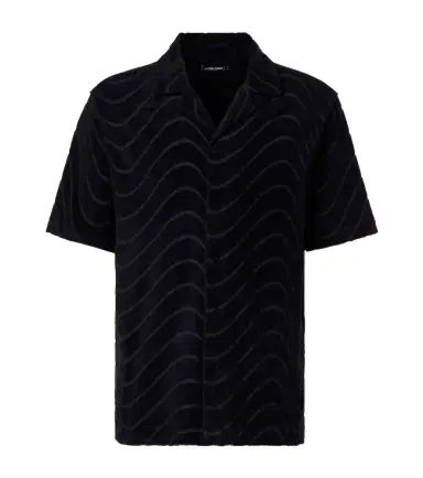 Frescobol Carioca Embroidered cotton-blend terry shirt | Thumbnail 1 Frescobol Carioca Embroidered cotton-blend terry shirt | Thumbnail 1
