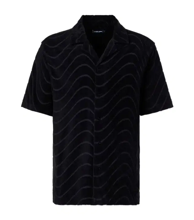Embroidered cotton-blend terry shirt Embroidered cotton-blend terry shirt