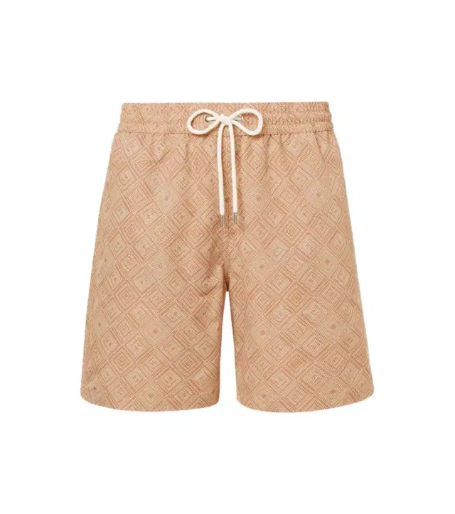 Santos printed swim trunks