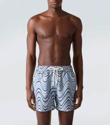 Frescobol Carioca Rio printed swim trunks | Thumbnail 5