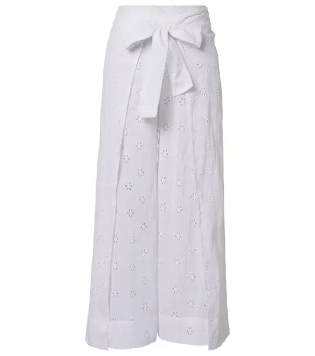 Polo Ralph Lauren Broderie anglaise cotton poplin wide-leg pants
