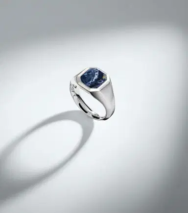 David Yurman Streamline sterling silver ring with pietersite | Thumbnail 4 David Yurman Streamline sterling silver ring with pietersite | Thumbnail 4