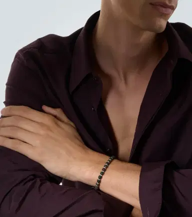 David Yurman Spiritual Beads 18kt gold bracelet with bloodstones and diamonds | Thumbnail 3 David Yurman Spiritual Beads 18kt gold bracelet with bloodstones and diamonds | Thumbnail 3