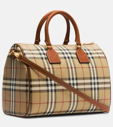 Burberry Bowling Medium Check top-handle bag | Thumbnail 3