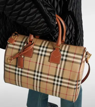 Burberry Bowling Medium Check top-handle bag | Thumbnail 5