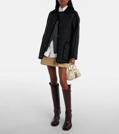Burberry Highlands Small canvas top-handle bag | Thumbnail 5