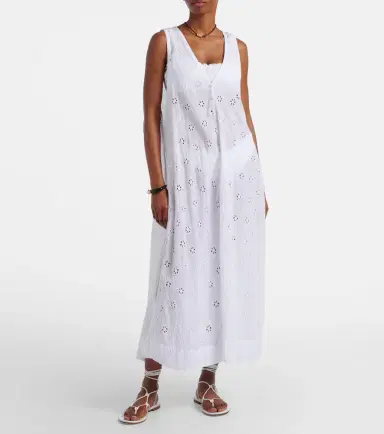 Polo Ralph Lauren Broderie anglaise cotton beach dress | Thumbnail 6