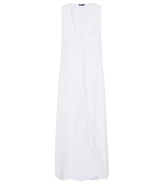 Polo Ralph Lauren Broderie anglaise cotton beach dress