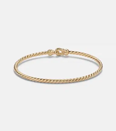 David Yurman Cablespira Micro 18kt gold bracelet with diamonds | Thumbnail 3 David Yurman Cablespira Micro 18kt gold bracelet with diamonds | Thumbnail 3