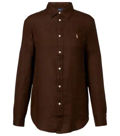 Polo Ralph Lauren Logo linen shirt | Thumbnail 1 Polo Ralph Lauren Logo linen shirt | Thumbnail 1