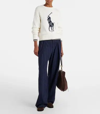 Polo Ralph Lauren Big Pony intarsia cotton sweater | Thumbnail 5