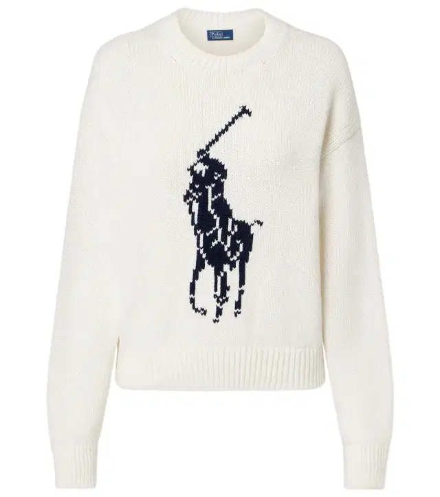 Polo Ralph Lauren Big Pony intarsia cotton sweater