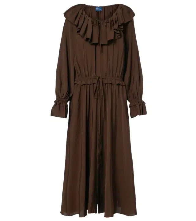 Polo Ralph Lauren Ruffled midi dress