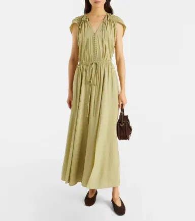 Polo Ralph Lauren Pleated midi dress | Thumbnail 6 Polo Ralph Lauren Pleated midi dress | Thumbnail 6