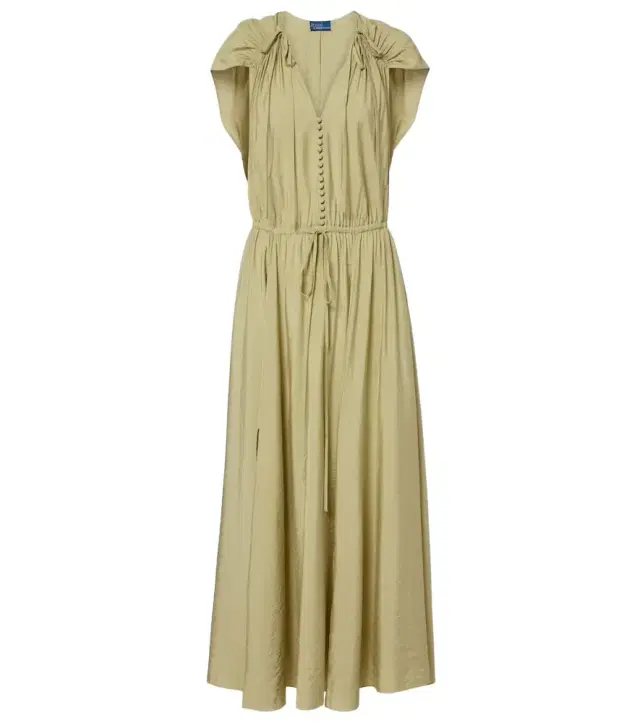 Polo Ralph Lauren Pleated midi dress