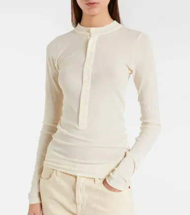 Polo Ralph Lauren Cotton jersey Henley shirt | Thumbnail 4 Polo Ralph Lauren Cotton jersey Henley shirt | Thumbnail 4