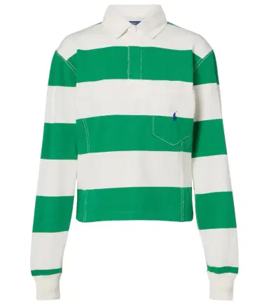 Polo Ralph Lauren Striped cotton jersey polo shirt | Thumbnail 1 Polo Ralph Lauren Striped cotton jersey polo shirt | Thumbnail 1