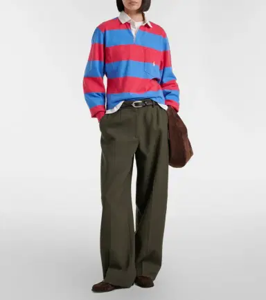 Polo Ralph Lauren Striped cotton jersey polo shirt | Thumbnail 4 Polo Ralph Lauren Striped cotton jersey polo shirt | Thumbnail 4