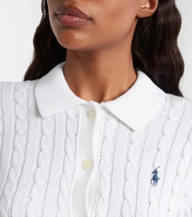 Polo Ralph Lauren Cable-knit cotton cardigan | Thumbnail 3