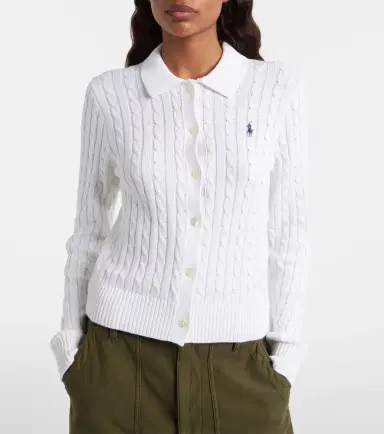 Polo Ralph Lauren Cable-knit cotton cardigan | Thumbnail 5