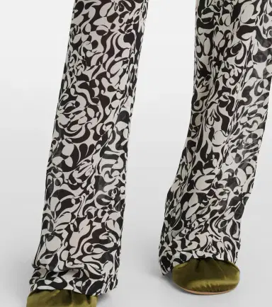 Dries Van Noten Printed straight pants | Thumbnail 3