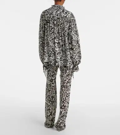 Dries Van Noten Printed straight pants | Thumbnail 4
