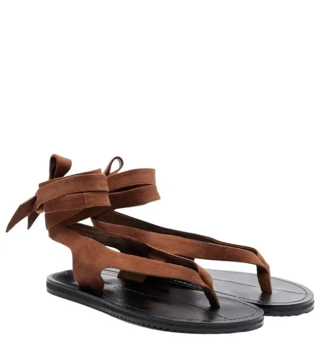 A Emery A. Emery Elmer suede thong sandals