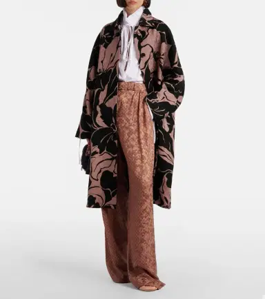 Dries Van Noten Floral coat | Thumbnail 4