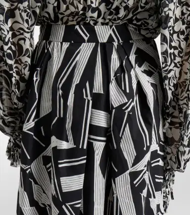Dries Van Noten Printed cotton midi skirt | Thumbnail 2 Dries Van Noten Printed cotton midi skirt | Thumbnail 2