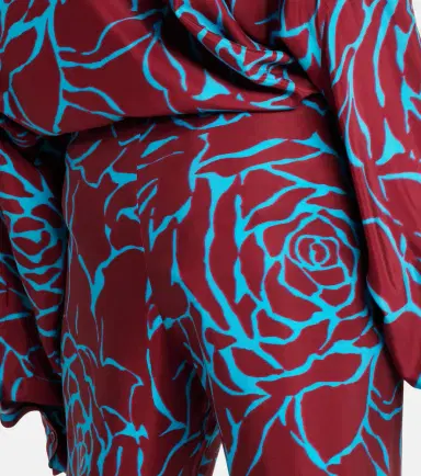 Dries Van Noten Floral jersey straight pants | Thumbnail 5
